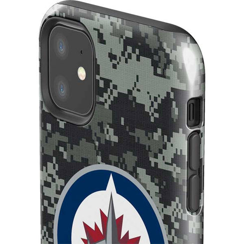 NHL Winnipeg Jets Camo iPhone 11 Impact Case