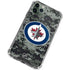 NHL Winnipeg Jets Camo iPhone 11 Pro Max Clear Case