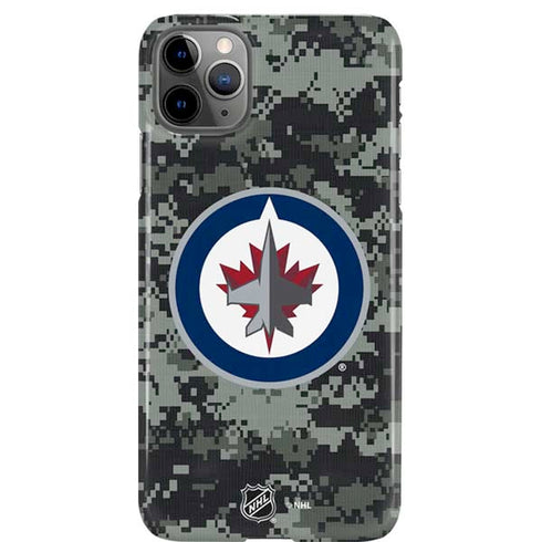 NHL Winnipeg Jets Camo iPhone 11 Pro Max Lite Case