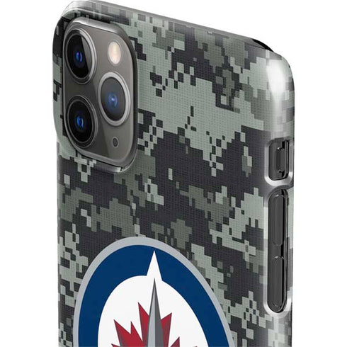 NHL Winnipeg Jets Camo iPhone 11 Pro Max Lite Case