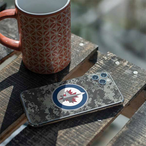 NHL Winnipeg Jets Camo iPhone 11 Pro Max Skin