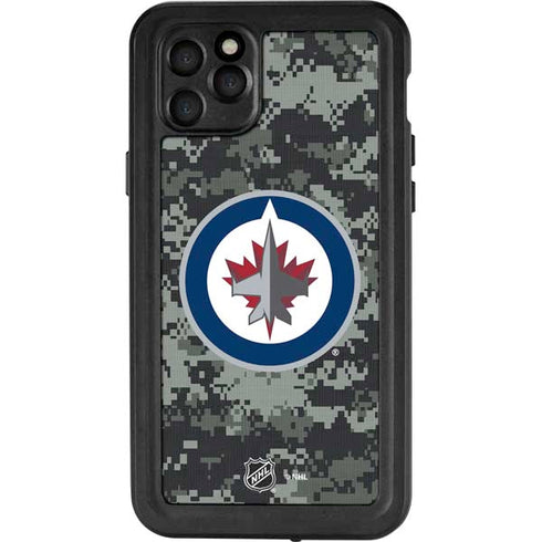 NHL Winnipeg Jets Camo iPhone 11 Pro Max Waterproof Case