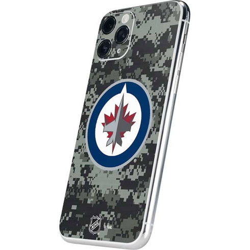 NHL Winnipeg Jets Camo iPhone 11 Pro Skin