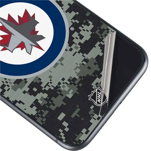 NHL Winnipeg Jets Camo iPhone 11 Skin