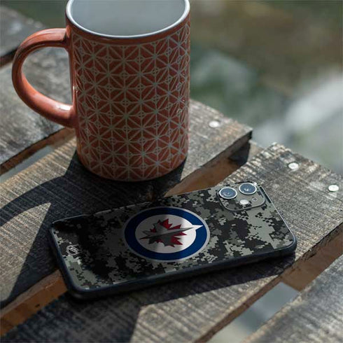 NHL Winnipeg Jets Camo iPhone 11 Skin