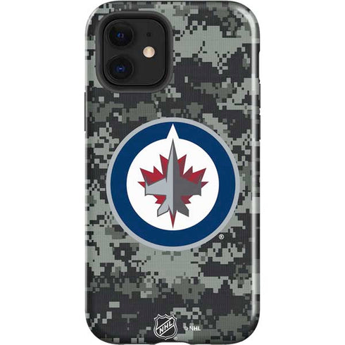 NHL Winnipeg Jets Camo iPhone 12 Impact Case