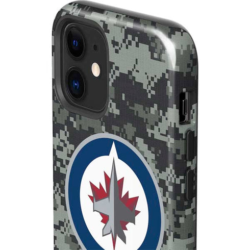 NHL Winnipeg Jets Camo iPhone 12 Impact Case