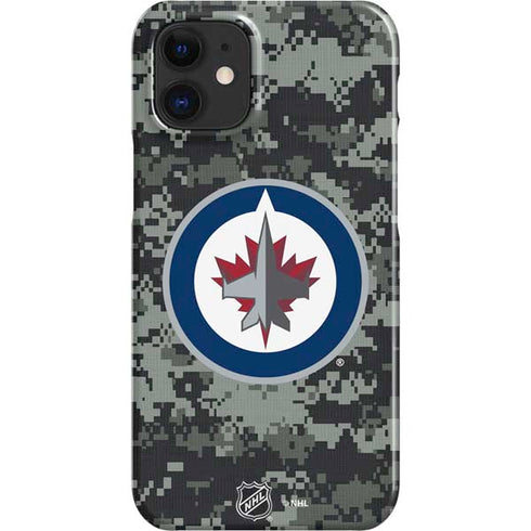 NHL Winnipeg Jets Camo iPhone 12 Mini Lite Case