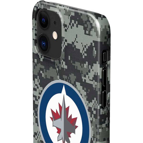 NHL Winnipeg Jets Camo iPhone 12 Mini Lite Case