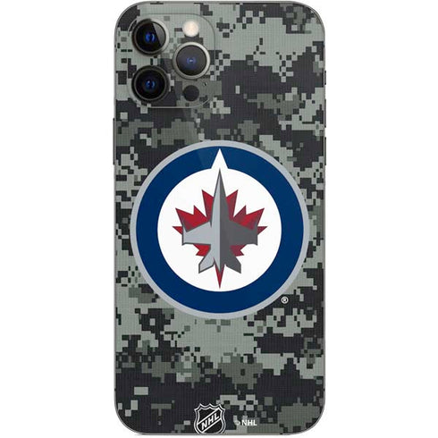 NHL Winnipeg Jets Camo iPhone 12 Pro Skin