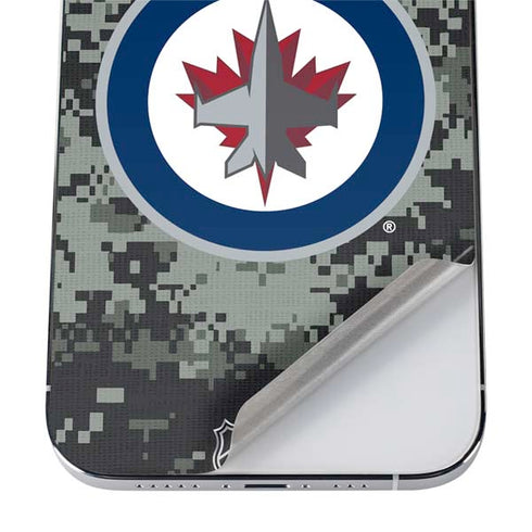 NHL Winnipeg Jets Camo iPhone 12 Pro Skin