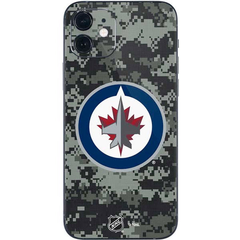 NHL Winnipeg Jets Camo iPhone 12 Skin