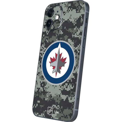 NHL Winnipeg Jets Camo iPhone 12 Skin
