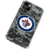 NHL Winnipeg Jets Camo iPhone 13 Clear Case