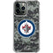 NHL Winnipeg Jets Camo iPhone 13 Pro Max Clear Case