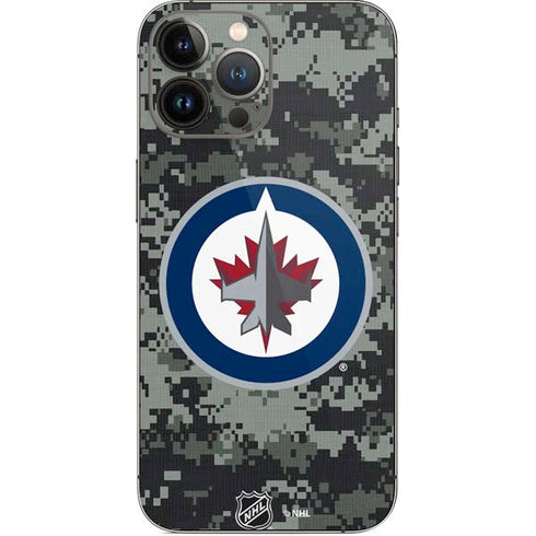NHL Winnipeg Jets Camo iPhone 13 Pro Max Skin