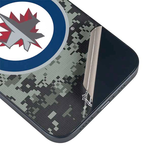 NHL Winnipeg Jets Camo iPhone 13 Skin