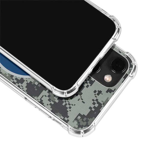 NHL Winnipeg Jets Camo iPhone 14 Plus Clear Case