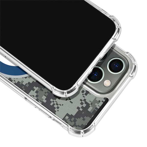 NHL Winnipeg Jets Camo iPhone 15 Pro Clear Case
