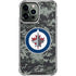 NHL Winnipeg Jets Camo iPhone 14 Pro Max Clear Case