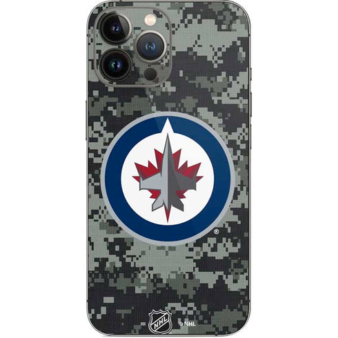 NHL Winnipeg Jets Camo iPhone 14 Pro Max Skin