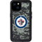 NHL Winnipeg Jets Camo iPhone 15 Plus Waterproof Case