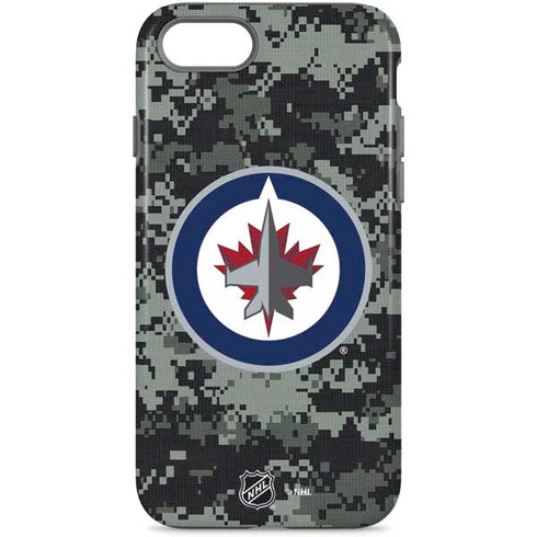NHL Winnipeg Jets Camo iPhone 8 Pro Case
