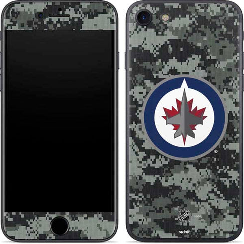 NHL Winnipeg Jets Camo iPhone 8 Skin