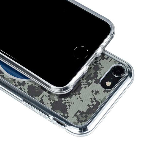 NHL Winnipeg Jets Camo iPhone SE (2nd & 3rd Gen) Clear Case