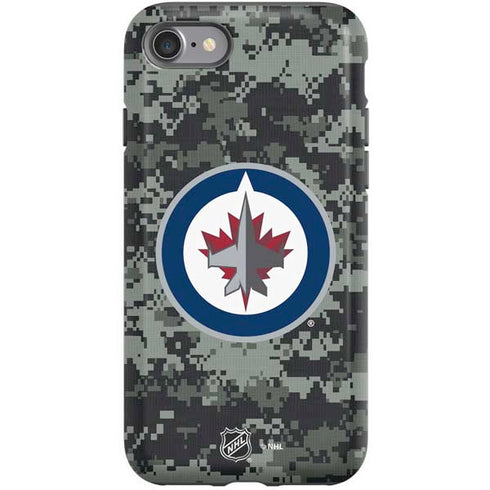 NHL Winnipeg Jets Camo iPhone SE (2nd & 3rd Gen) Pro Case