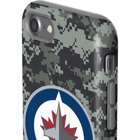 NHL Winnipeg Jets Camo iPhone SE (2nd & 3rd Gen) Pro Case