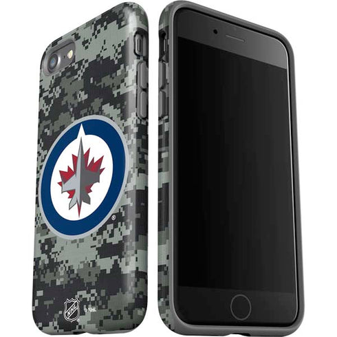 NHL Winnipeg Jets Camo iPhone SE (2nd & 3rd Gen) Pro Case