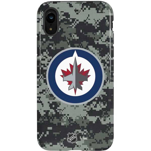 NHL Winnipeg Jets Camo iPhone XR Pro Case