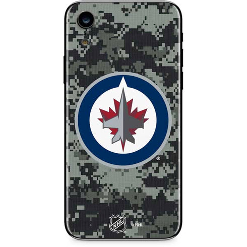NHL Winnipeg Jets Camo iPhone XR Skin