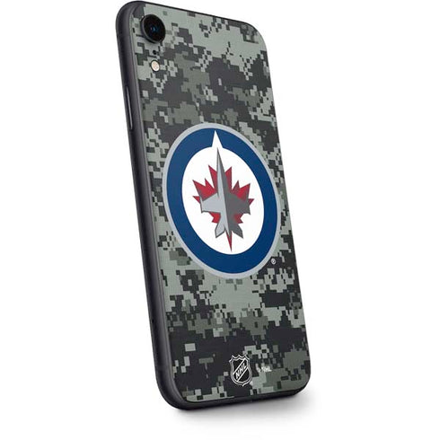 NHL Winnipeg Jets Camo iPhone XR Skin