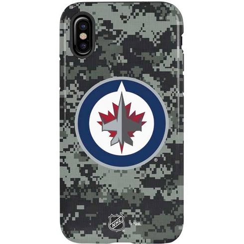 NHL Winnipeg Jets Camo iPhone XS Pro Case