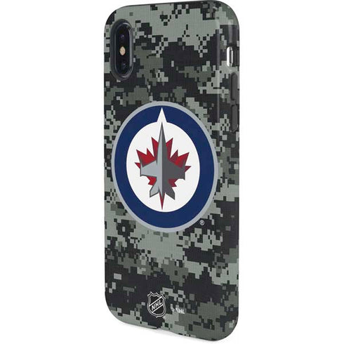 NHL Winnipeg Jets Camo iPhone XS Pro Case