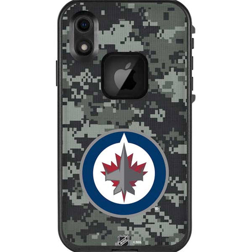 NHL Winnipeg Jets Camo LifeProof Fre iPhone Skin