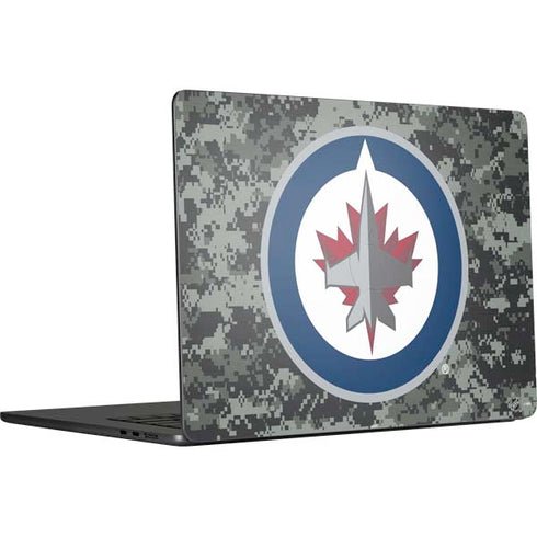 NHL Winnipeg Jets Camo MacBook Air 15 in (2023) Skin
