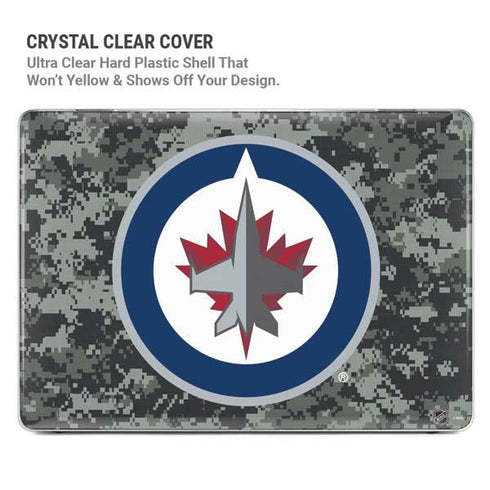 NHL Winnipeg Jets Camo MacBook Air 15in (2023-2025) Case plus Skin