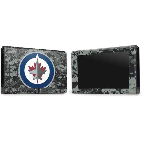 NHL Winnipeg Jets Camo Nintendo Switch Bundle Skin