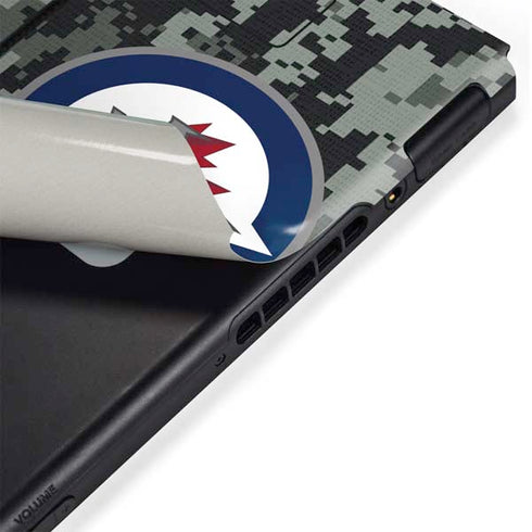 NHL Winnipeg Jets Camo Nintendo Switch Bundle Skin