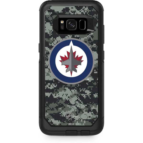 NHL Winnipeg Jets Camo Otterbox Commuter Galaxy Skin