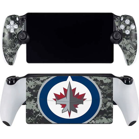 NHL Winnipeg Jets Camo PlayStation Portal Remote Player Skin