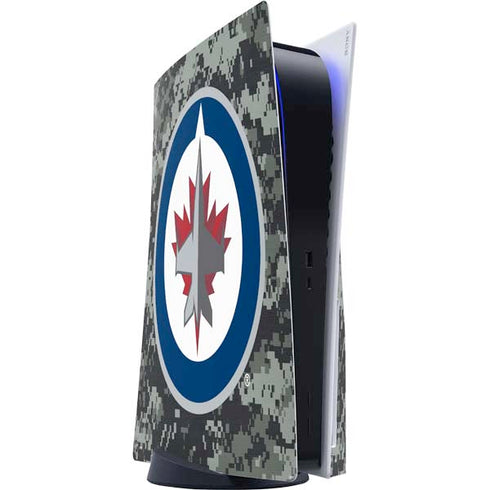 NHL Winnipeg Jets Camo PS5 Console Skin