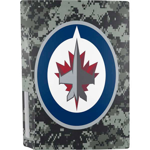 NHL Winnipeg Jets Camo PS5 Console Skin