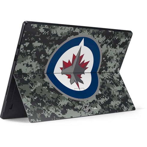 NHL Winnipeg Jets Camo Surface Pro 7 Skin