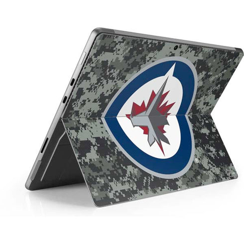 NHL Winnipeg Jets Camo Surface Pro 9 Skin