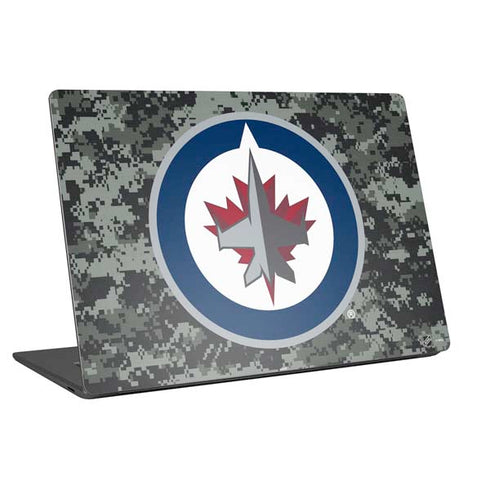 NHL Winnipeg Jets Camo Universal Laptop 17in (13.8 x 10in) Skin
