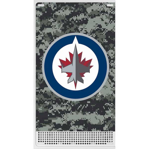 NHL Winnipeg Jets Camo Xbox Series S Console Skin